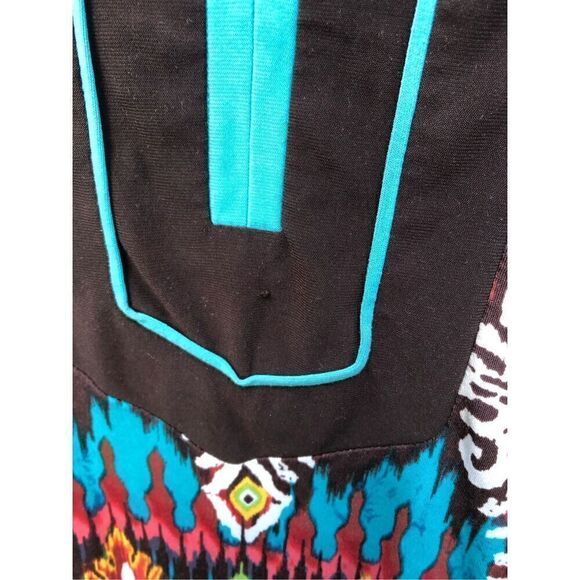 NY Collection Woman Size 1XL Southwestern Colors and Pattern - Picture 4 of 4